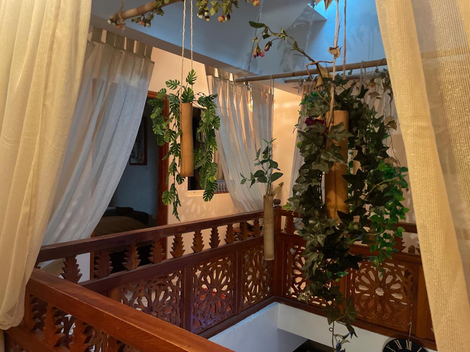 Riad Palmier Fleuri Marrakesh Bagian luar foto