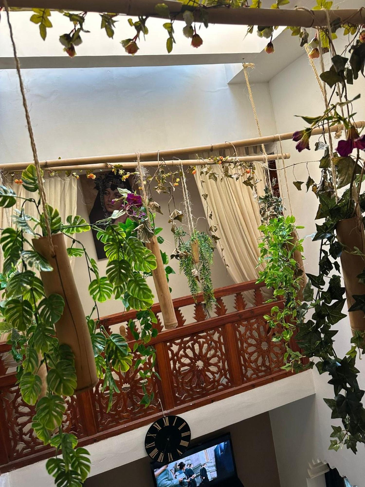 Riad Palmier Fleuri Marrakesh Bagian luar foto