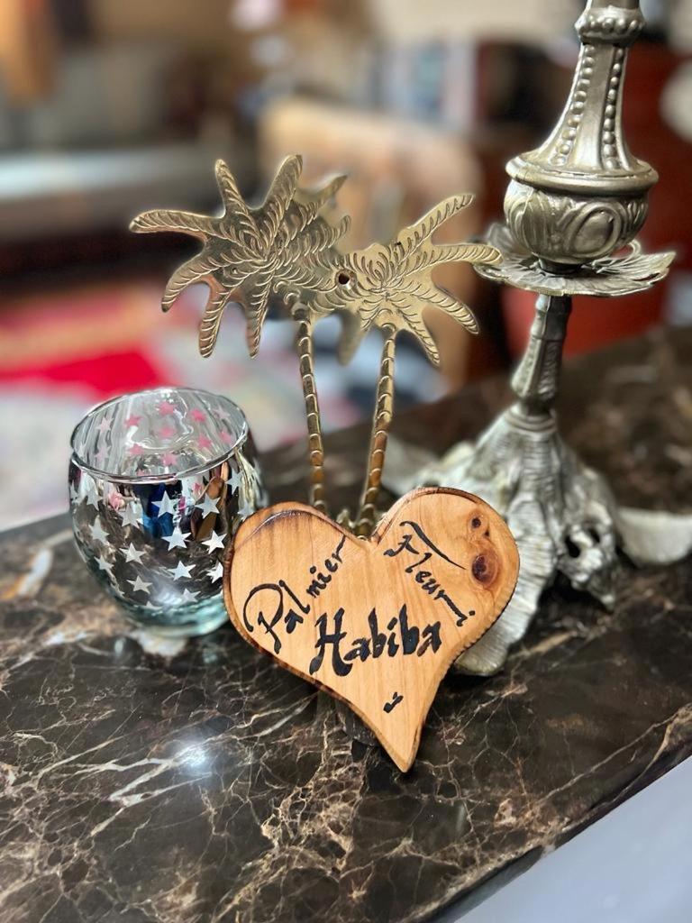 Riad Palmier Fleuri Marrakesh Bagian luar foto