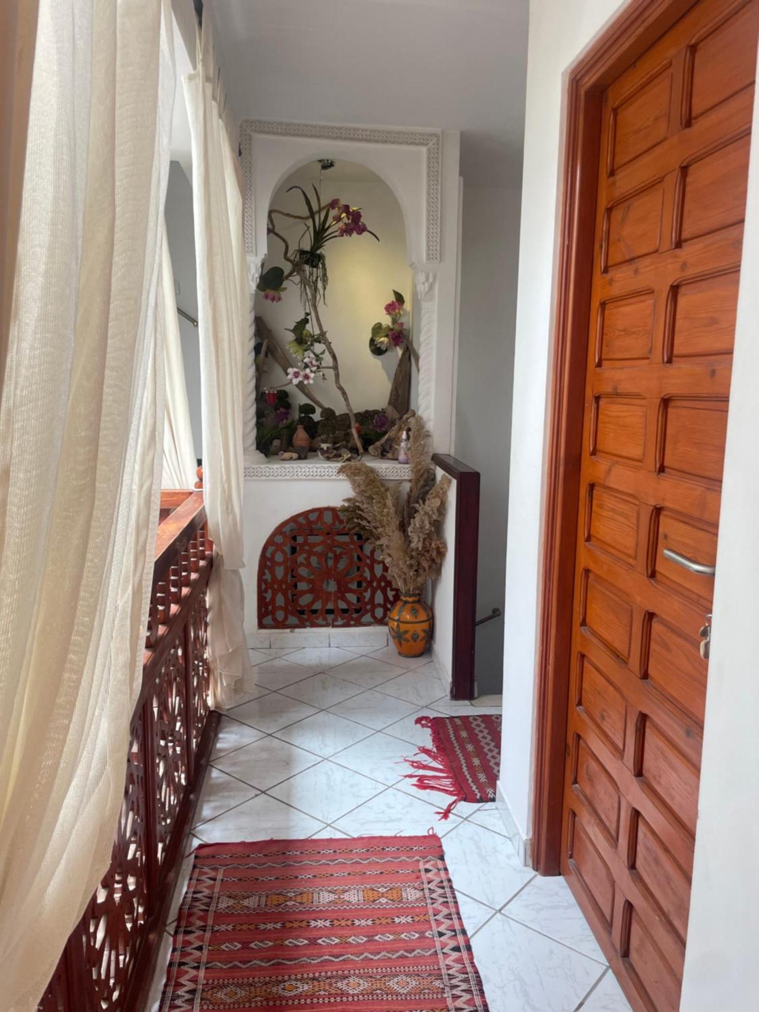 Riad Palmier Fleuri Marrakesh Bagian luar foto