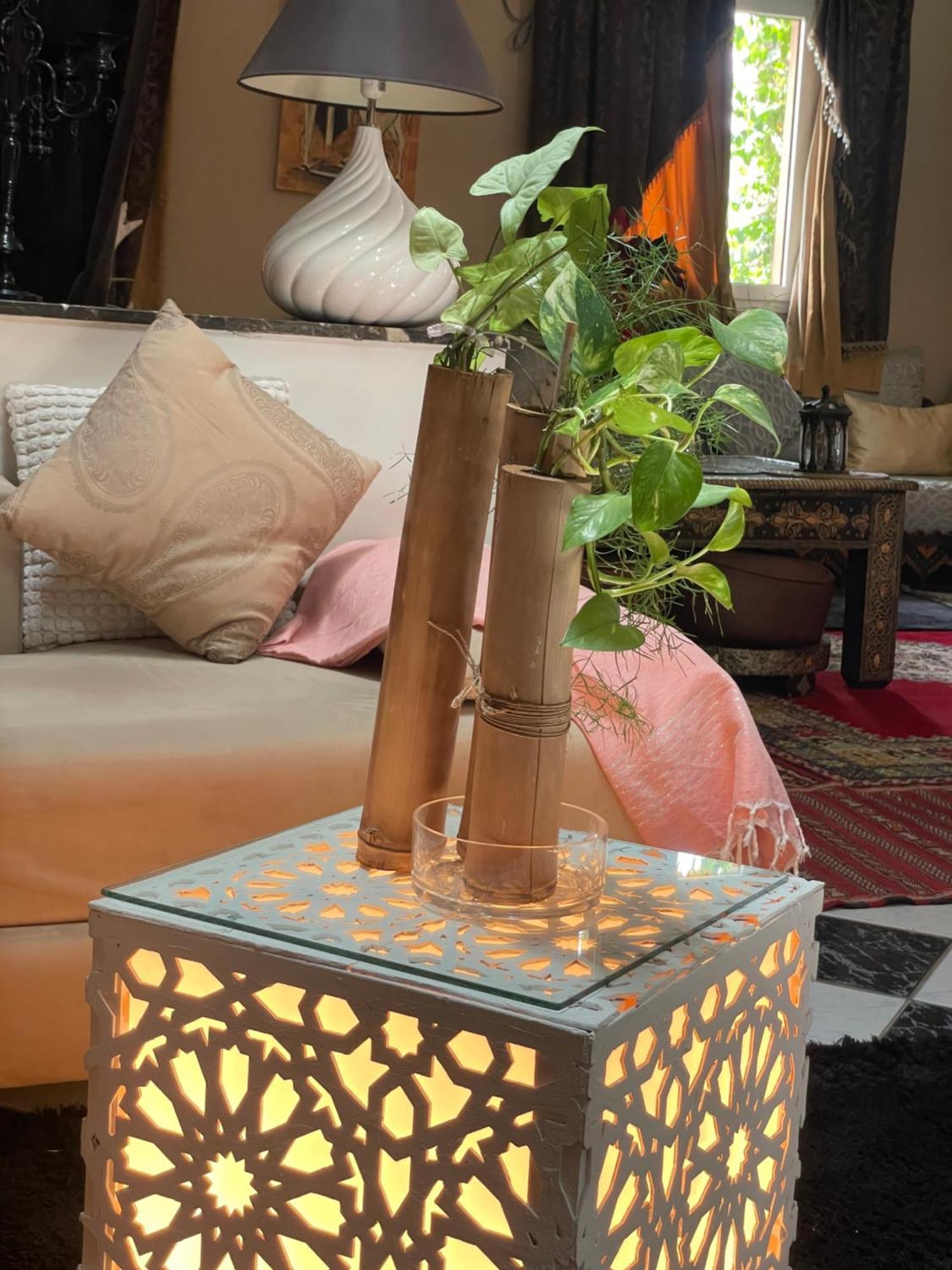 Riad Palmier Fleuri Marrakesh Bagian luar foto